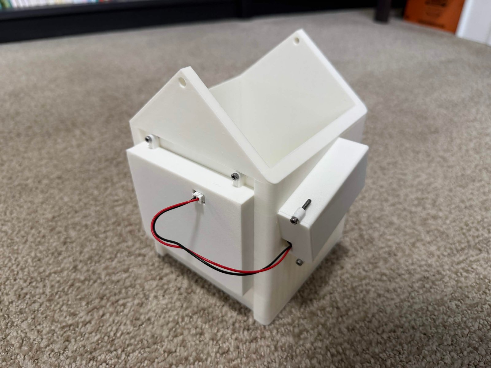 The fourth prototype as built, with every cover secured and the board fitted